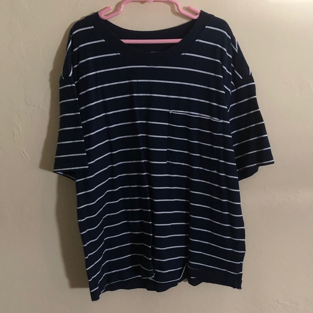 Striped Pocket Tee